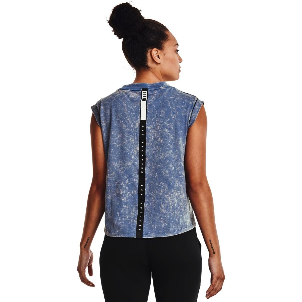 Koszulka damska Under Armour  Run Anywhere Short Sleeve-BLU M