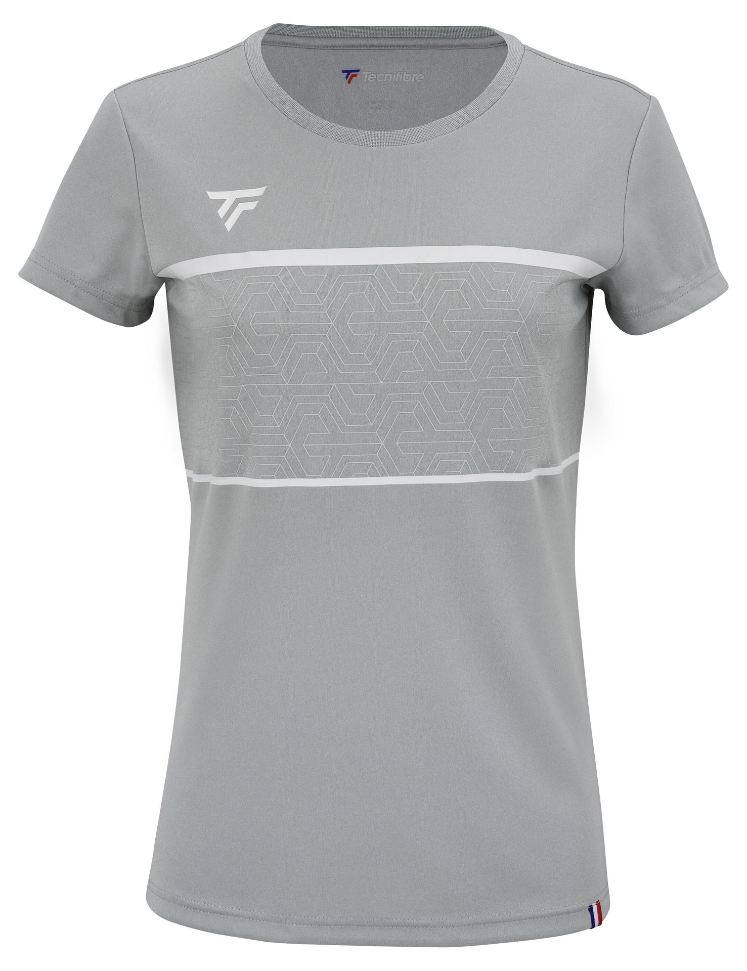 Koszulka damska Tecnifibre  Club Tech Tee Silver S