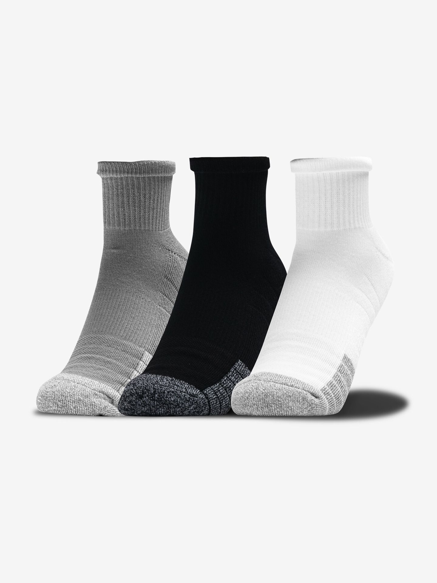 Skarpetki Under Armour  Quarter 3pk-GRY  L