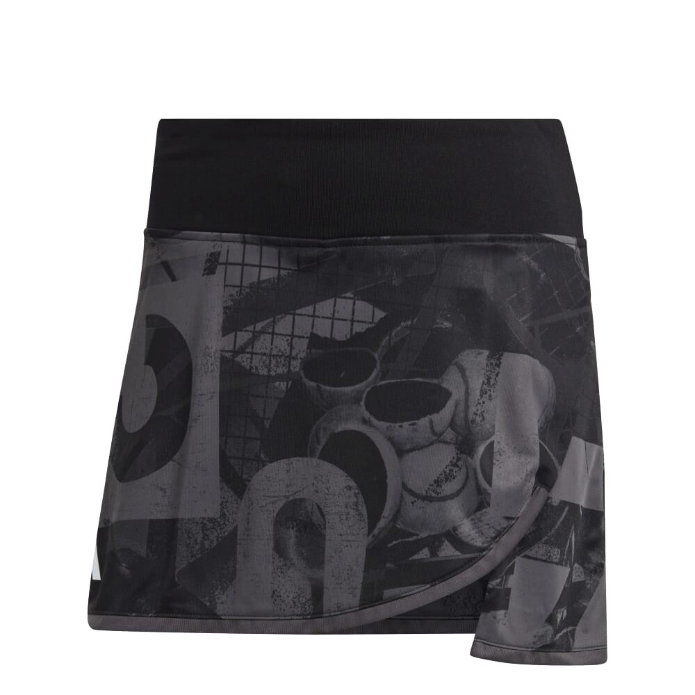 Spódnica damska adidas  Club Tennis Graphic Skirt Grey S