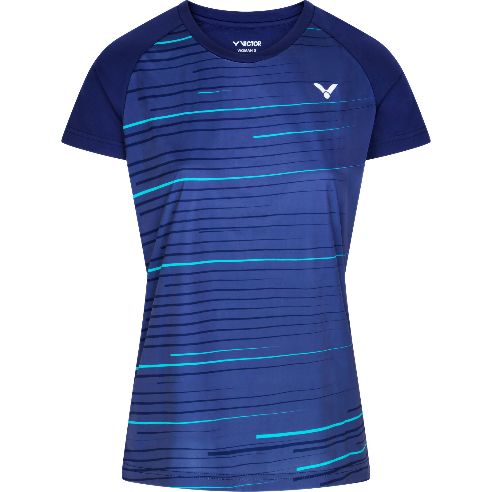 Koszulka damska Victor  T-Shirt T-34100 Blue M