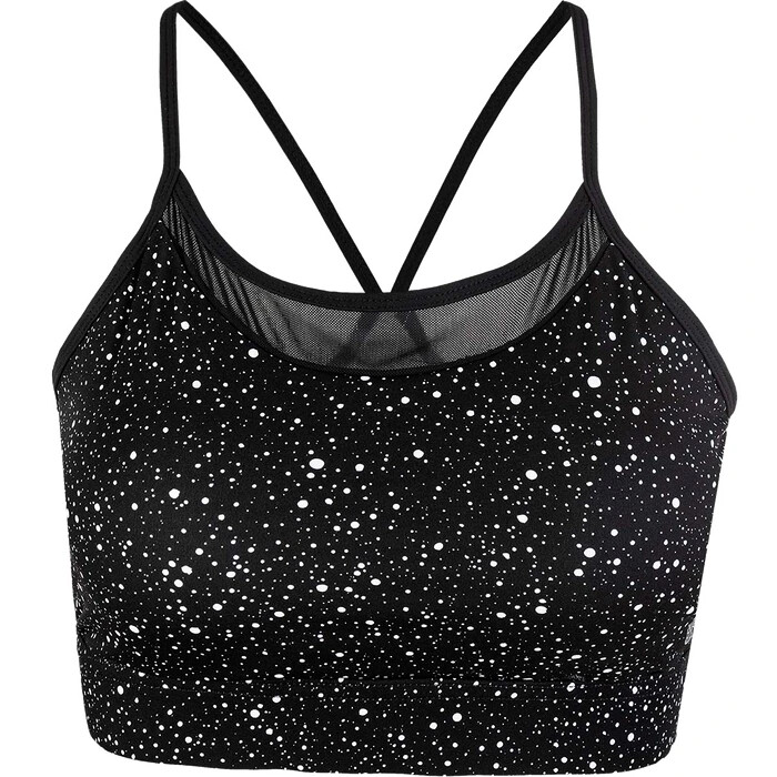 Biustonosz damski Endurance  Athlecia Sanree Printed black XS