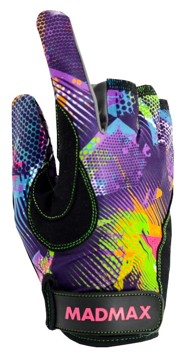 Rękawice fitness MadMax  Vozíčkářské rukavice Gunman GWC003 XL