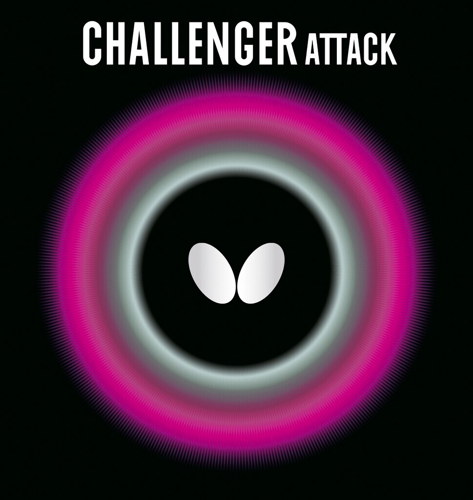 Pokrycie Butterfly  Challenger Attack  Czerwony, 1,9 mm