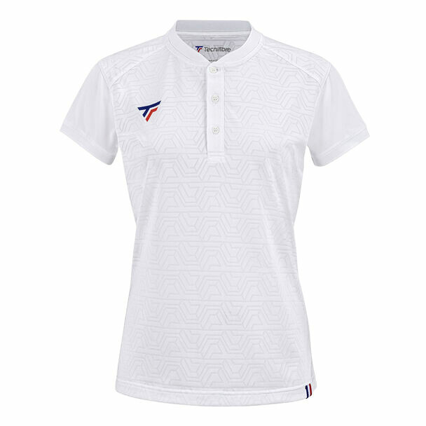 Koszulka damska Tecnifibre  Club Polo White S