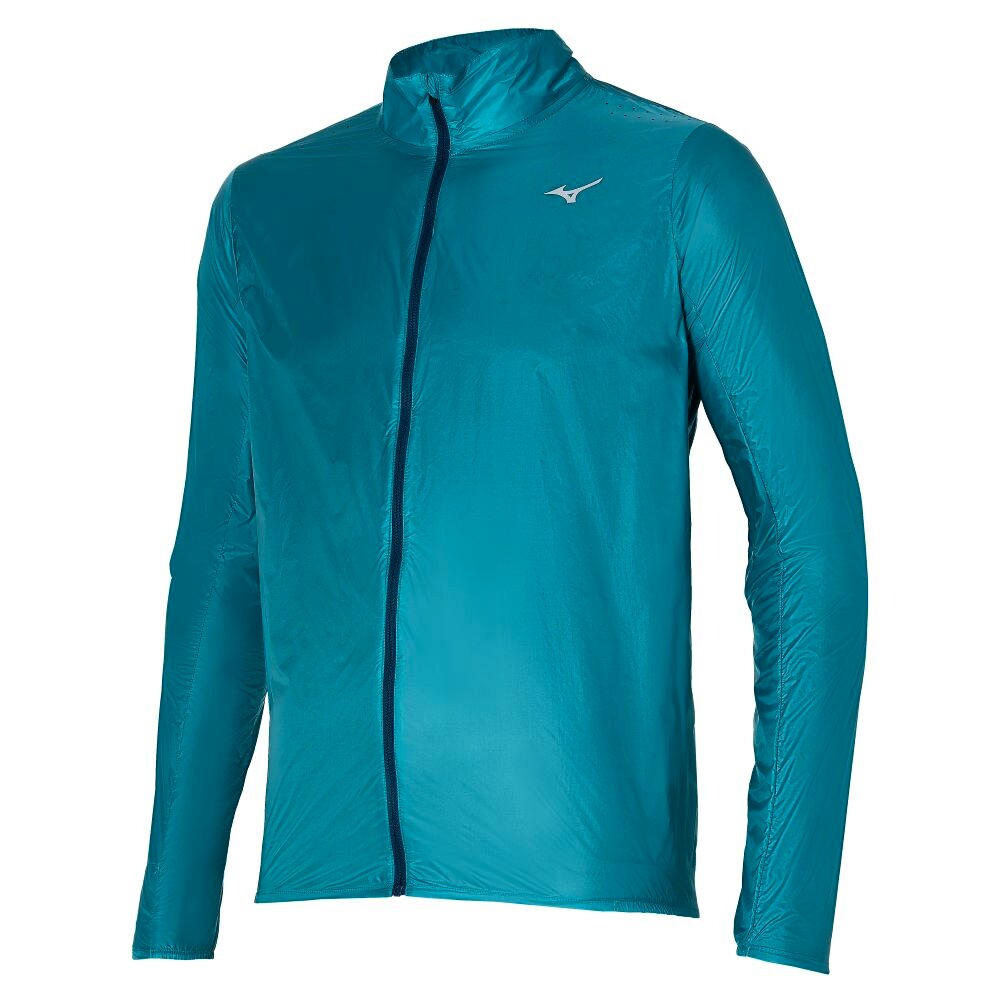 Kurtka męska Mizuno Aero Jacket Algiers Blue M