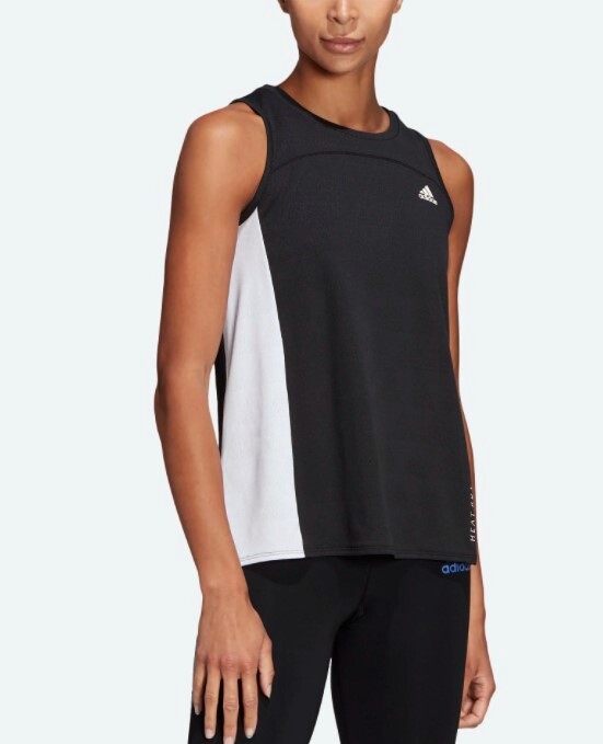 Damski podkoszulek adidas Badge of Sports Heat.RDY Tank XS, Czarny