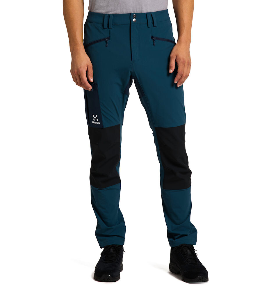 Spodnie męskie Haglöfs  Rugged slim Dark ocean/True black 52