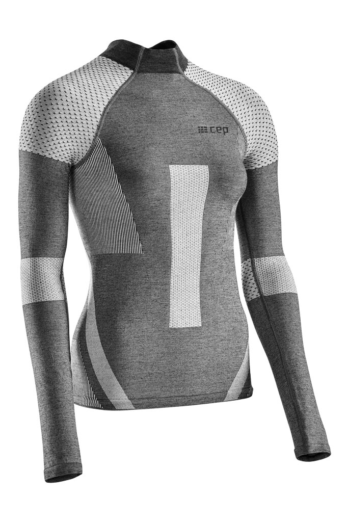 Koszulka damska CEP  Ski Touring Base Grey XS