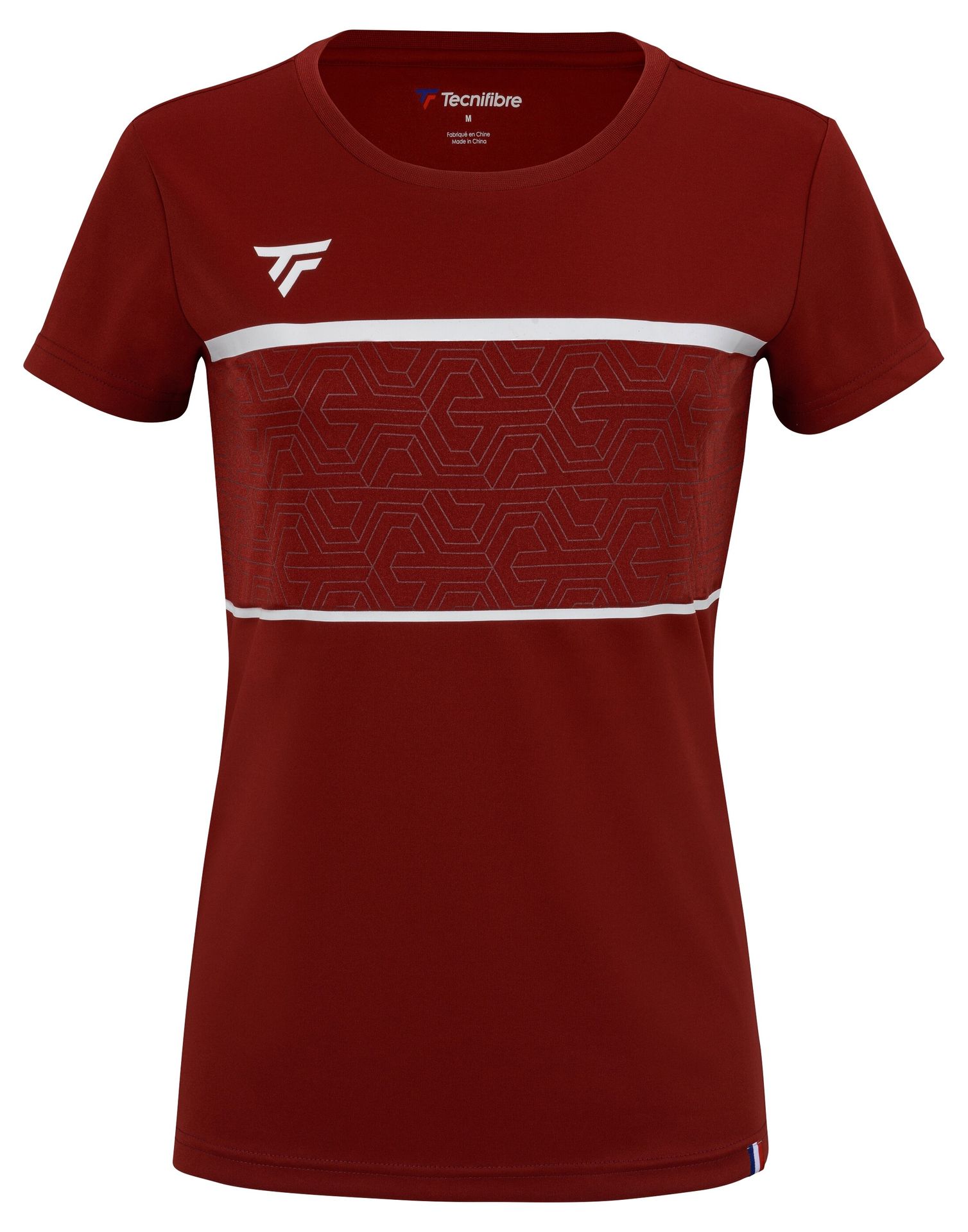Koszulka damska Tecnifibre  Club Tech Tee Cardinal S