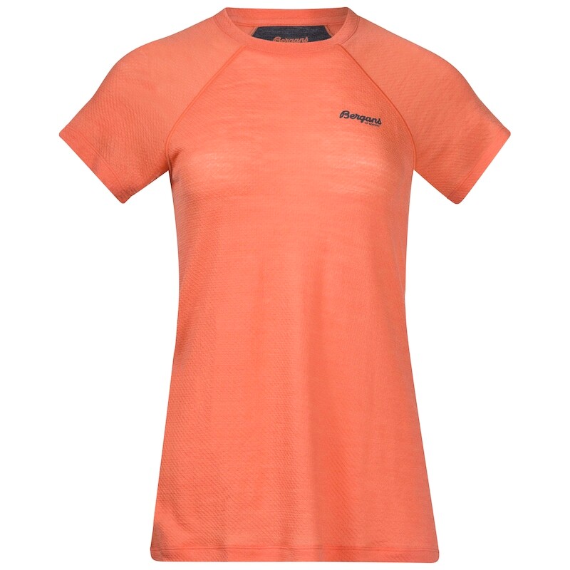 Koszulka damska Bergans  Floyen Wool Tee Orange M