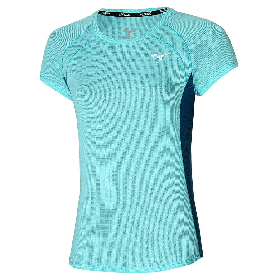 Koszulka damska Mizuno  DryAeroFlow Tee Angel Blue XS