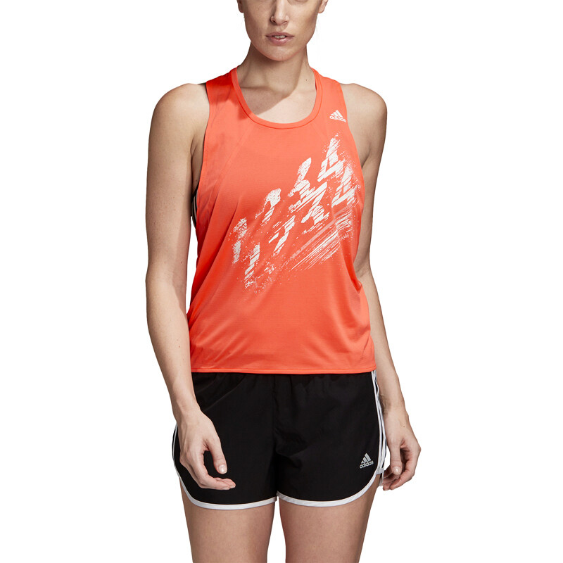 Damski podkoszulek adidas  Speed Tank orange S