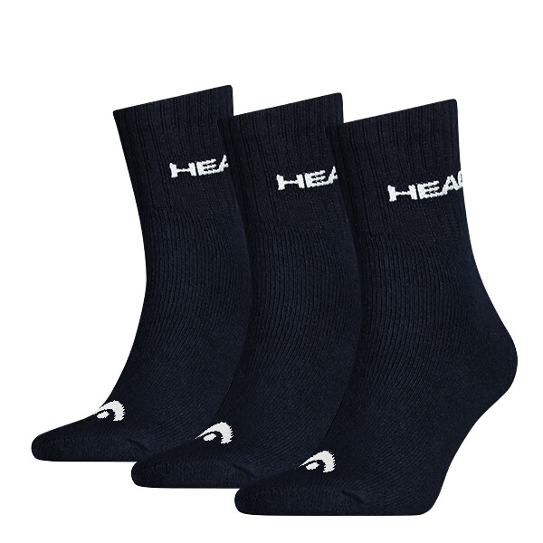 Skarpetki Head  Tennis Club Black (3 Pack)  EUR 43-46