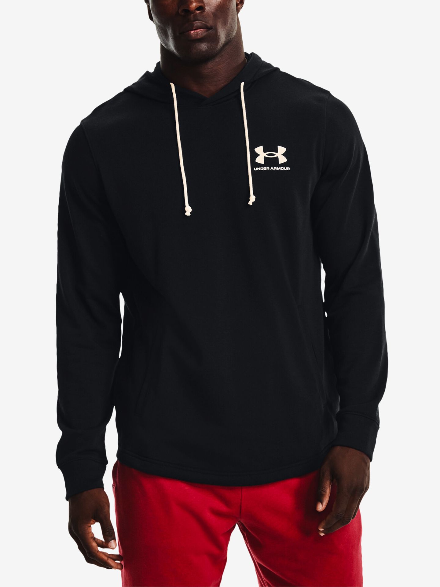 Bluza męska Under Armour  RIVAL TERRY LC HD-BLK L