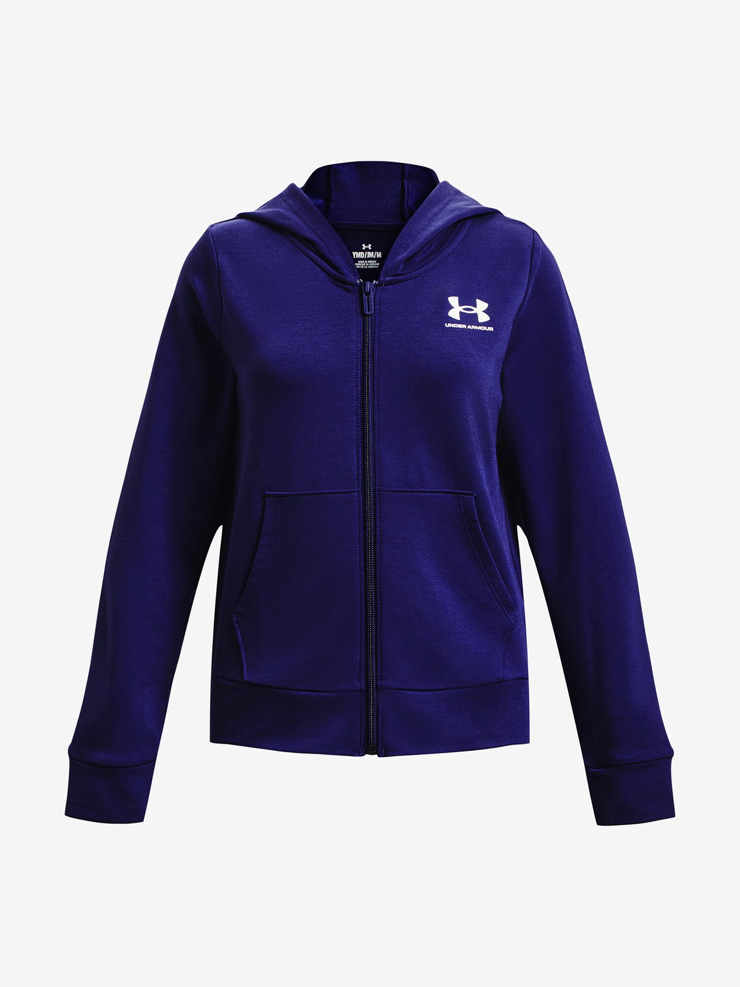Bluza dziewczęca Under Armour  Rival Terry FZ Hoodie-BLU L