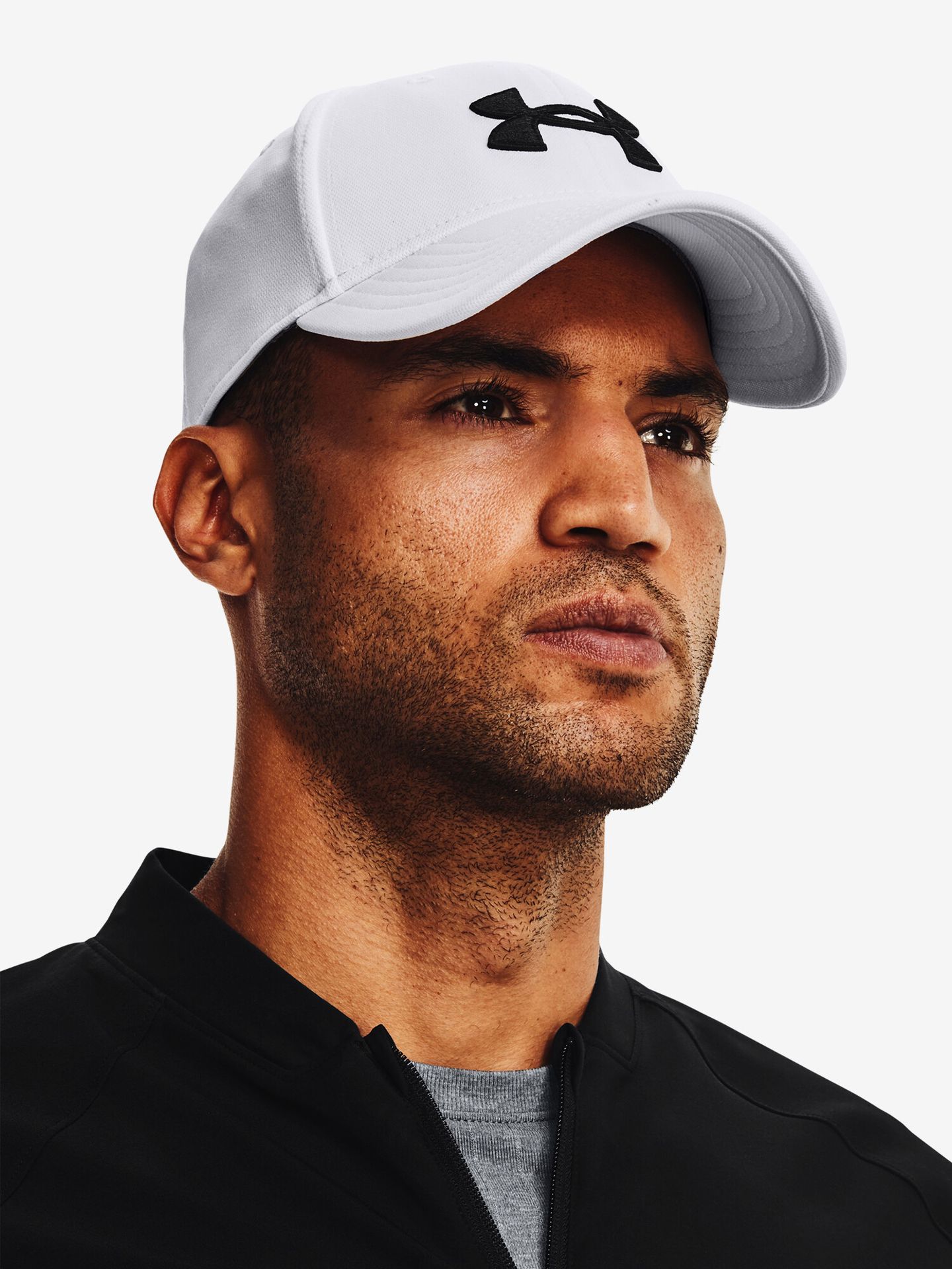 Męska czapka z daszkiem Under Armour  Men's Blitzing-WHT  M/L