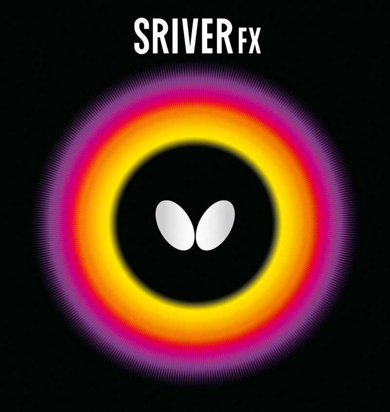 Pokrycie Butterfly  Sriver FX  Czarny, 1,7 mm