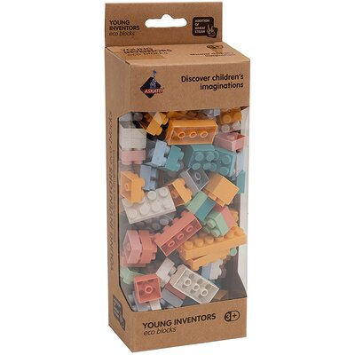 Eko Klocki Małych Geniuszy. Cegiełki. 153 elementów