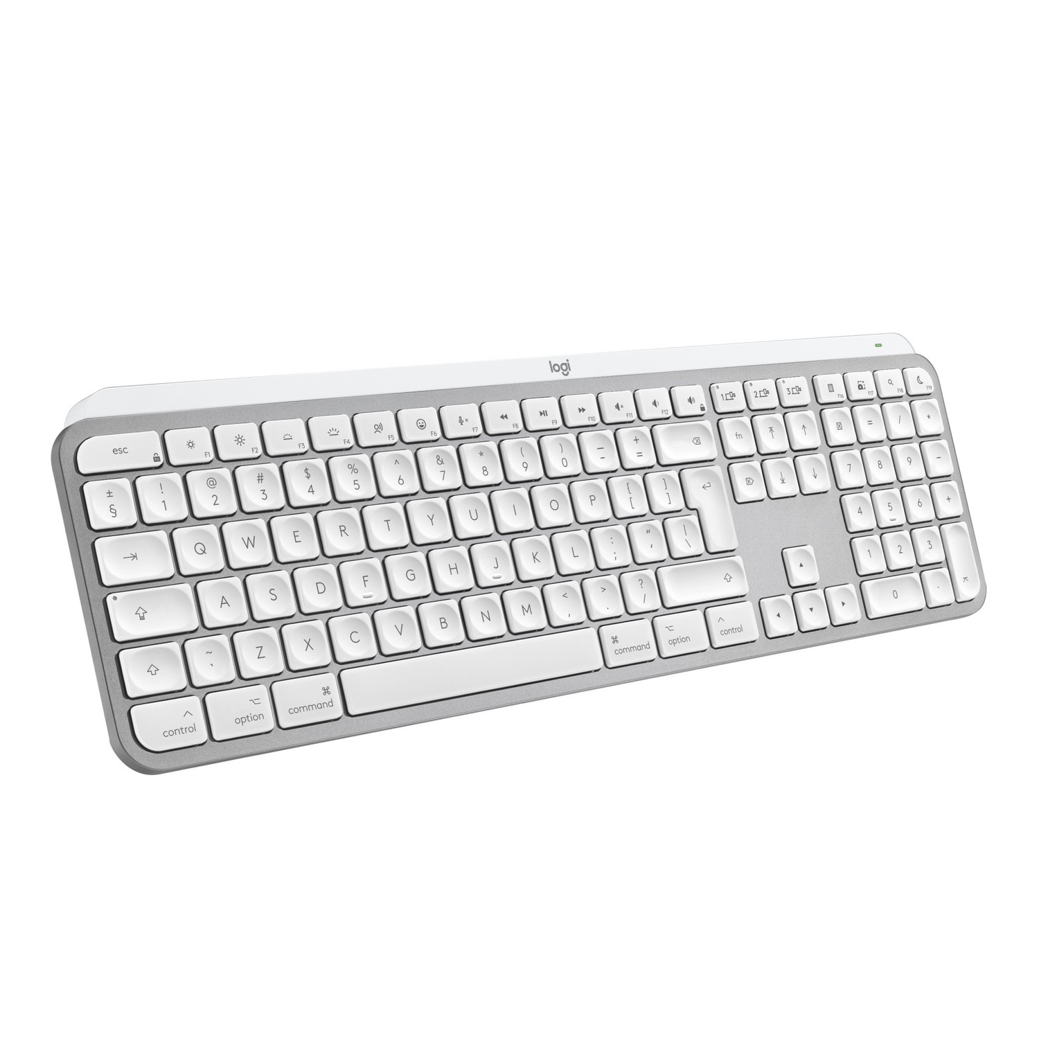 Logitech MX Keys S for Mac Jasnoszary