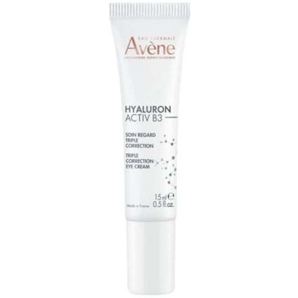 Avene Eau Thermale HYALURON ACTIV B3, krem pod oczy o potrójnym działaniu korygującym, 15 ml