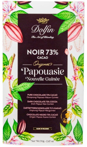 Czekolada Dolfin Papouasie Noir 73% 70g