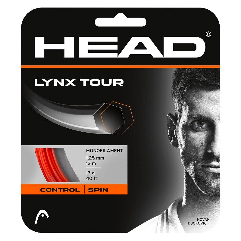 Naciąg tenisowy Head Lynx Tour Orange (12m)  1,20 mm