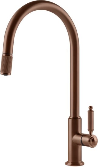Bateria stojąca GESSI VENTI20 Miedź szczotkowana PVD 60622#708