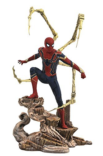 Diament - Avengers Marvel Spider-Man Diorama, wielokolorowy (Diamond Select Toys JUN182325)