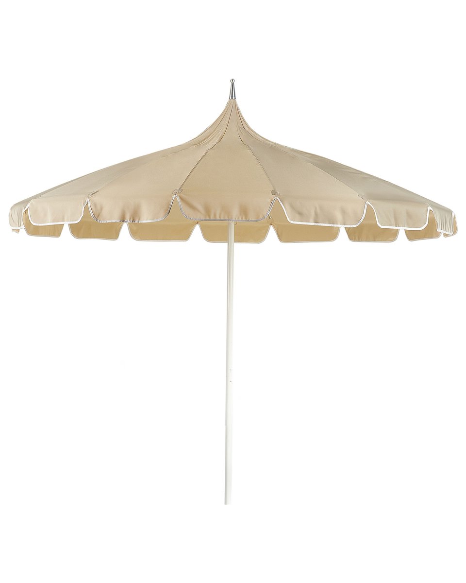 Parasol ogrodowy  245 cm beżowy MINOA
