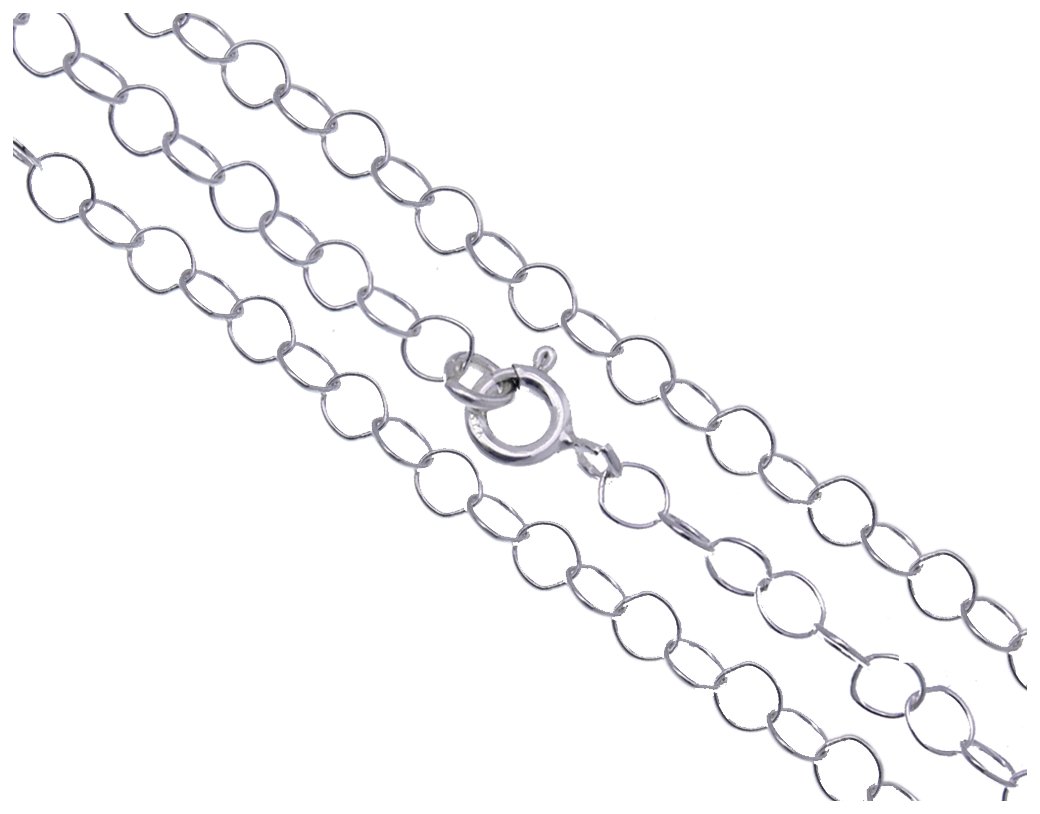 BRANSOLETKA DAMSKA SREBRNA 925 ROLO KÓŁKA 3mm 19cm