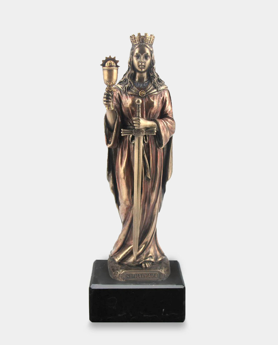 Statuetka Świętej Barbary dla górników Prezent
