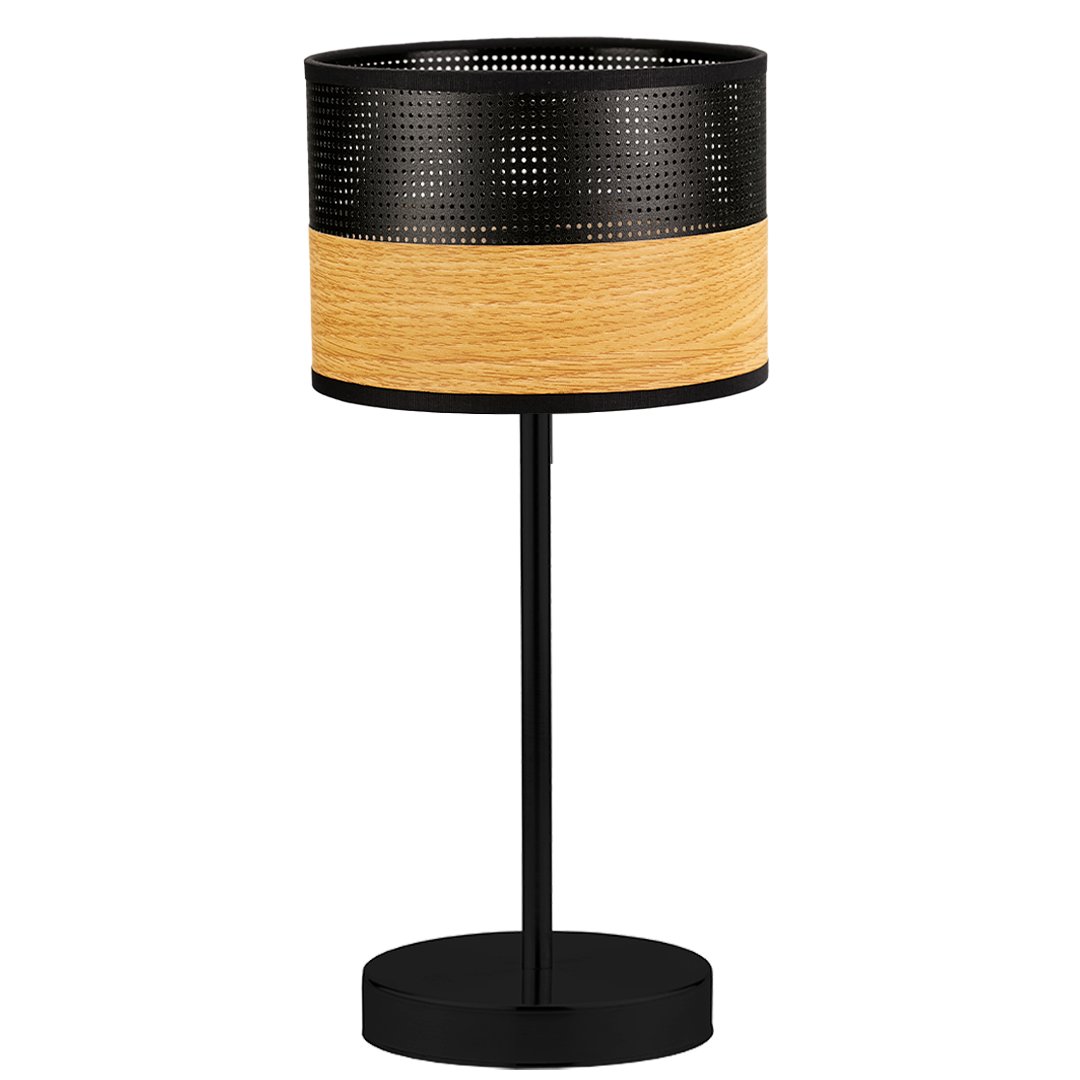 Lampka nocna NICEA DUAL, czarny