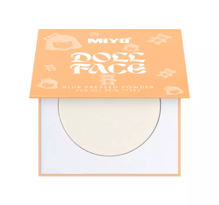 MIYO - DOLL FACE - Blur Pressed Powder - Prasowany puder do twarzy - 7 g - 01 PORCELAIN DOLL
