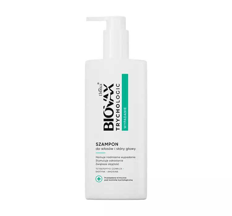 Biovax Trychologic Szampon przeciw wypadaniu włosów 200 ml