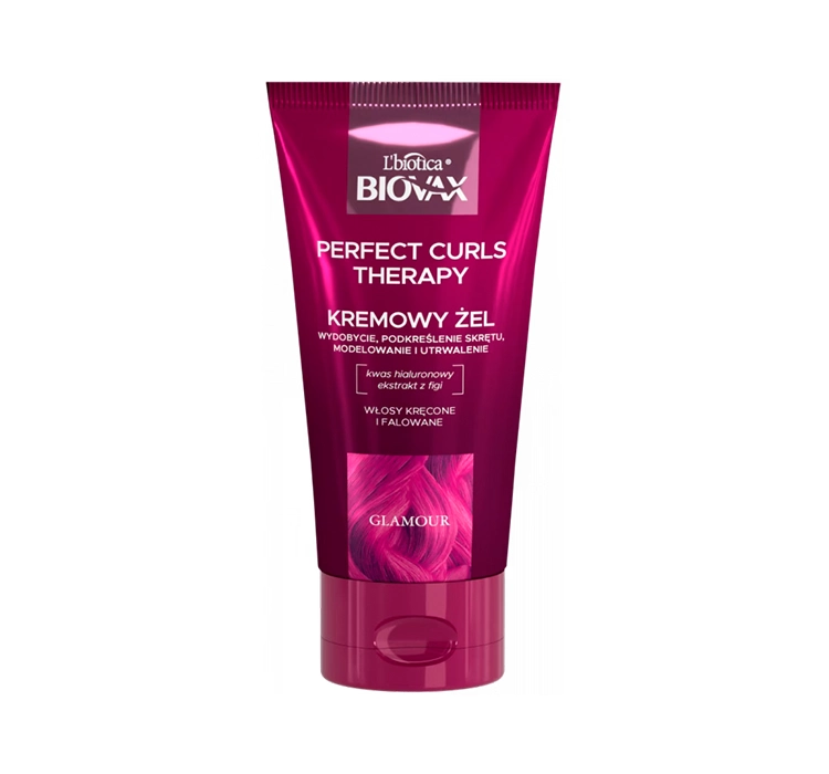 BIOVAX Glamour Perfect Curls Therapy nawilżający żel do stylizacji fal i loków 150ml