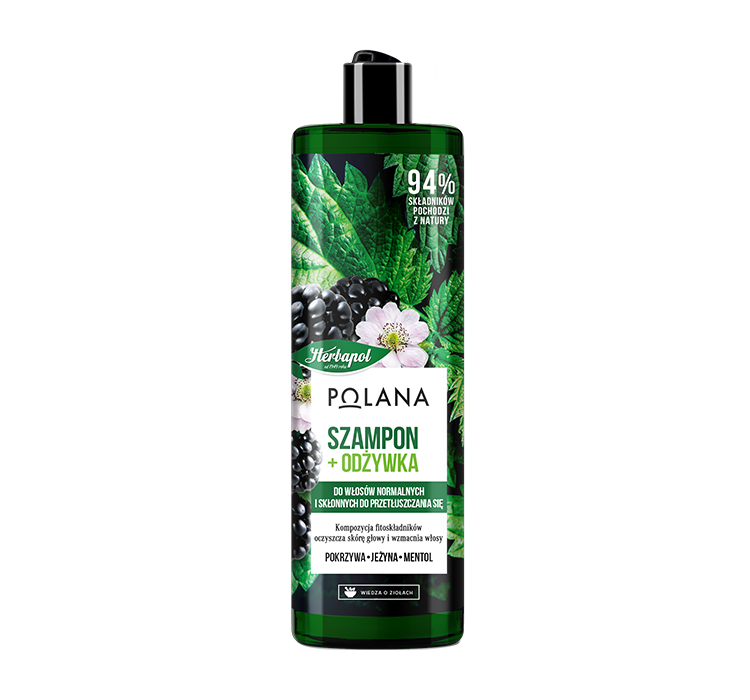 Herbapol Polana Szampon+Odżywka do włosów Jeżyna 400 ml