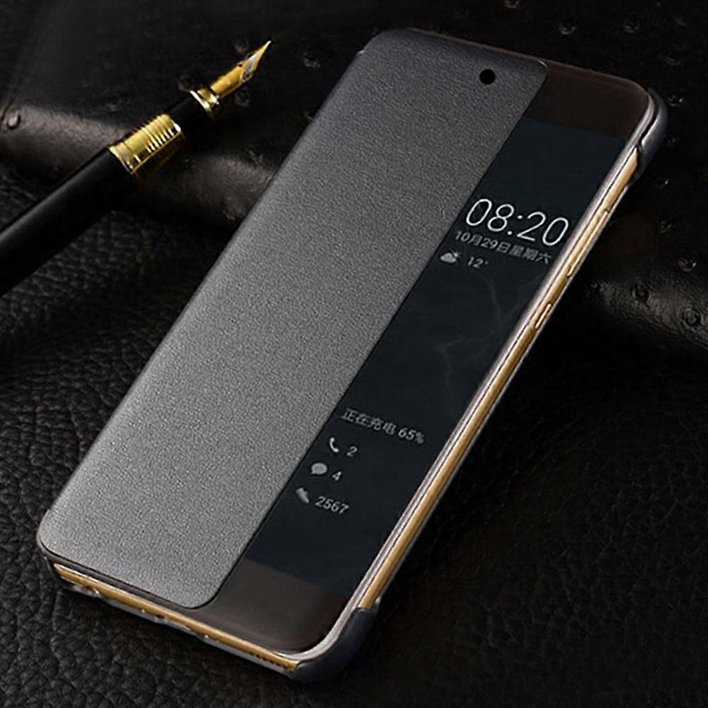 Zastosuj do etui Smart View do telefonu Huawei P20 Lite Auto Sleep Wake Up Etui z klapką do etui na telefon komórkowy Huawei P20Lite Fundas Capa Dl...