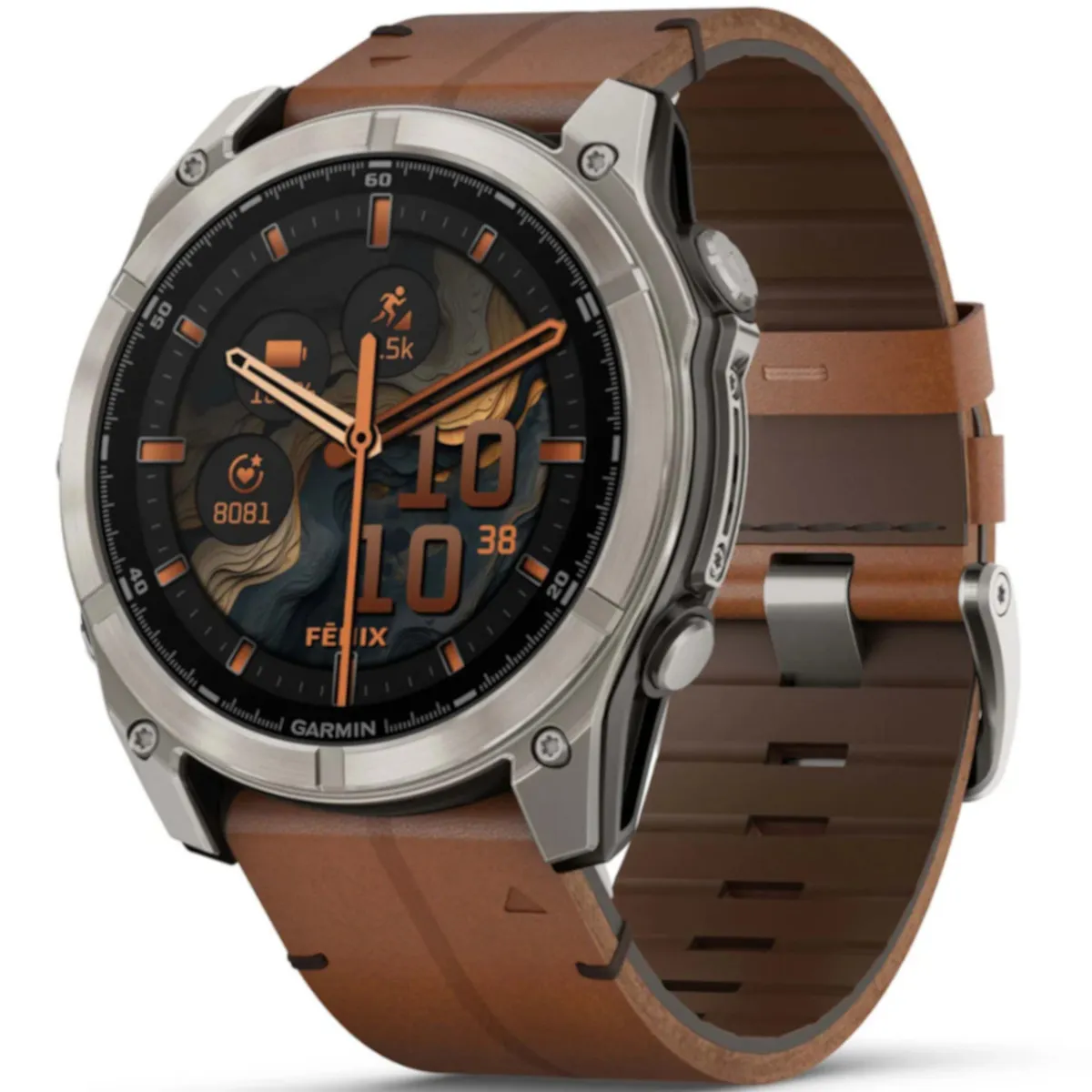 Garmin Fenix 8 51mm Brązowy