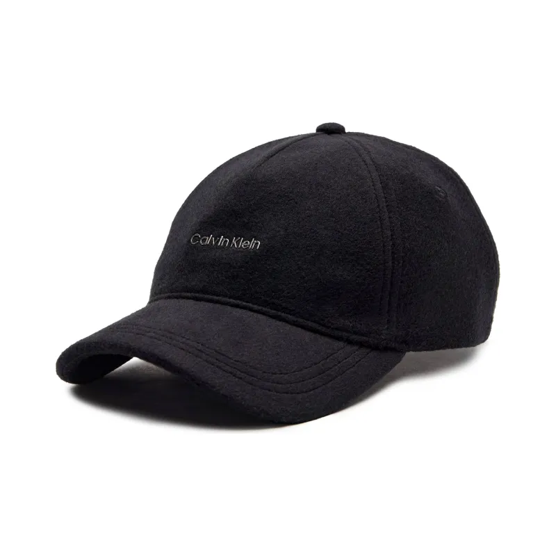 Calvin Klein Bejsbolówka | z dodatkiem wełny
