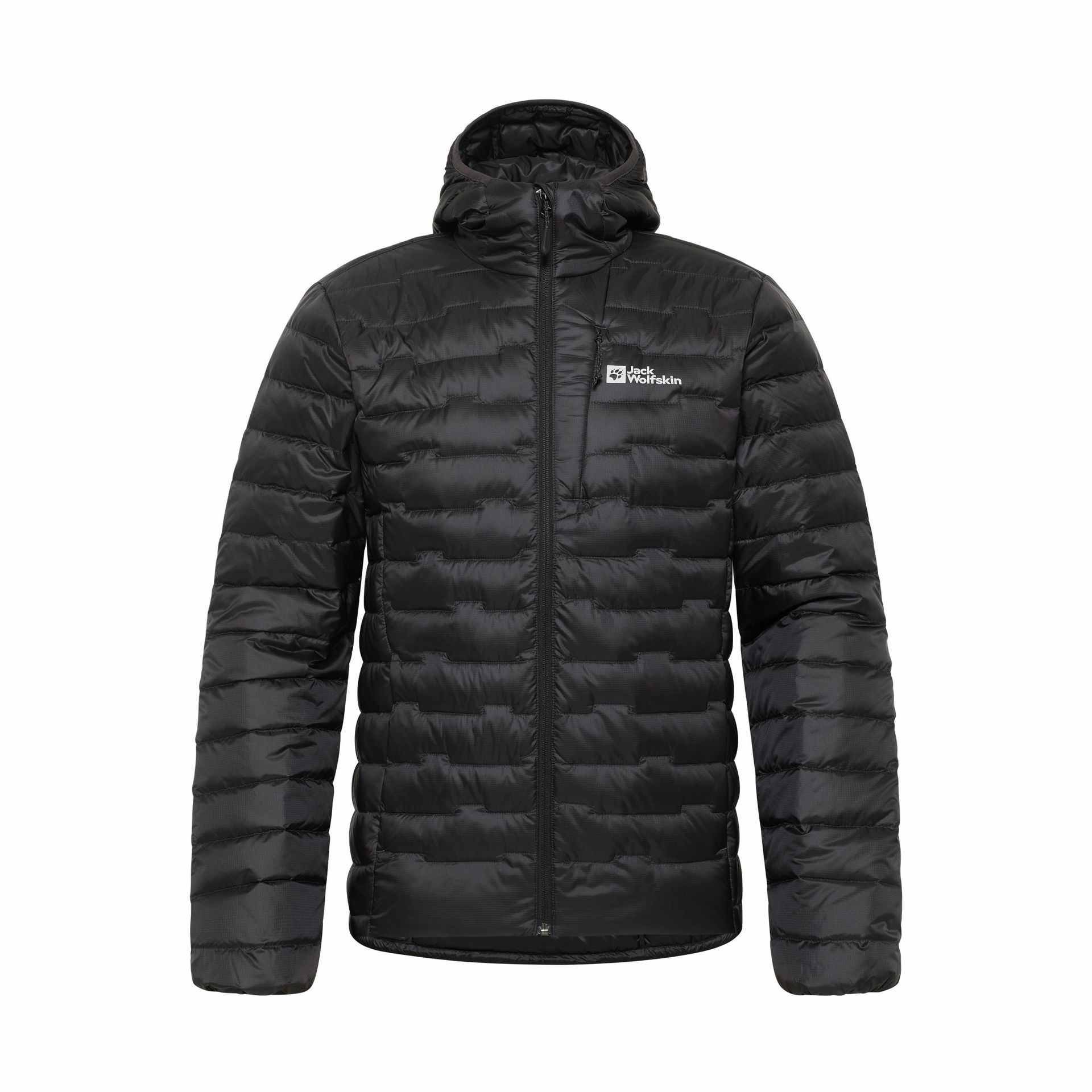 Męska kurtka puchowa Jack Wolfskin PASSAMANI DOWN HOODY M Phantom - S