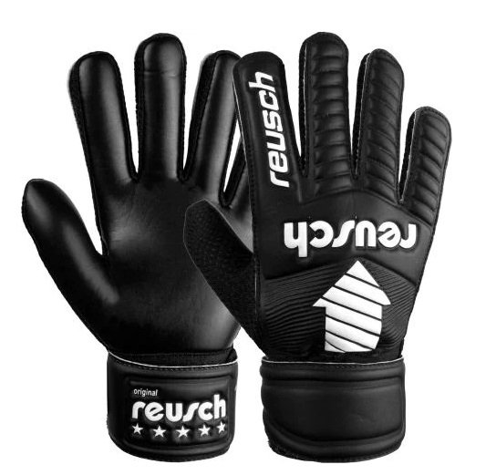 Reusch Rękawice bramkarskie dziecięce Legacy Arrow Solid Junior black 7