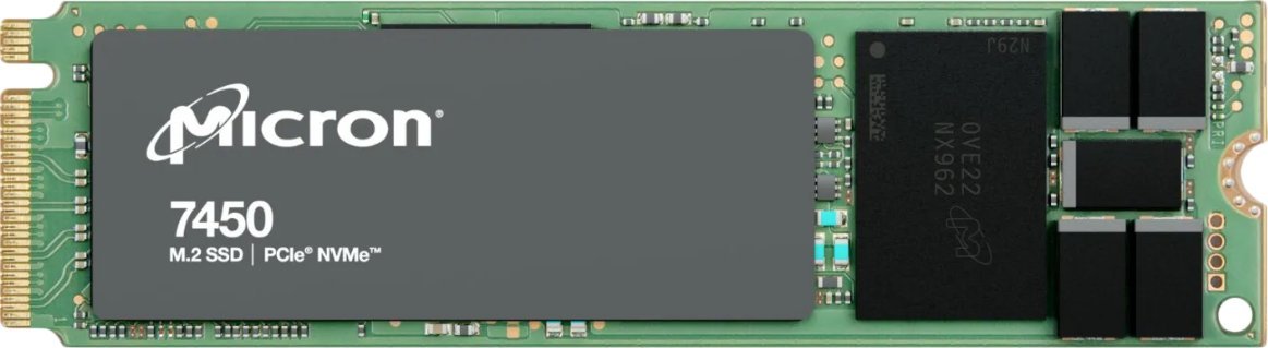 Dysk serwerowy Micron 7450 PRO 480GB PCI-E x4 Gen 4 NVMe MTFDKBA480TFR-1BC1ZABYYR