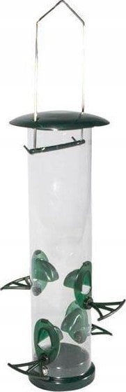 Garden&Fun Karmnik dla ptaków, plastikowy, wiszący,13x13x40cm