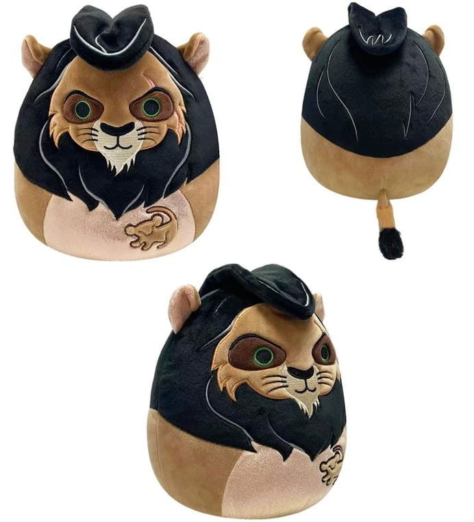 Squishmallows Król Lew Maskotka Pluszak Scar 20 Cm