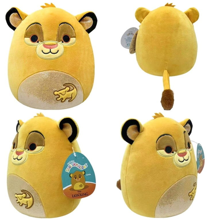 Squishmallows Król Lew Maskotka Pluszak Simba 20 Cm