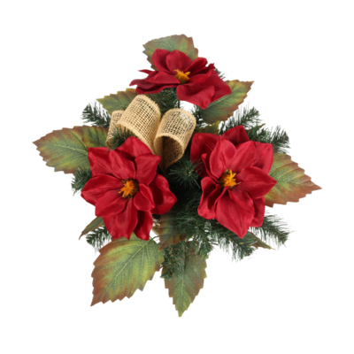 Stroik dekorowany w misie magnolie