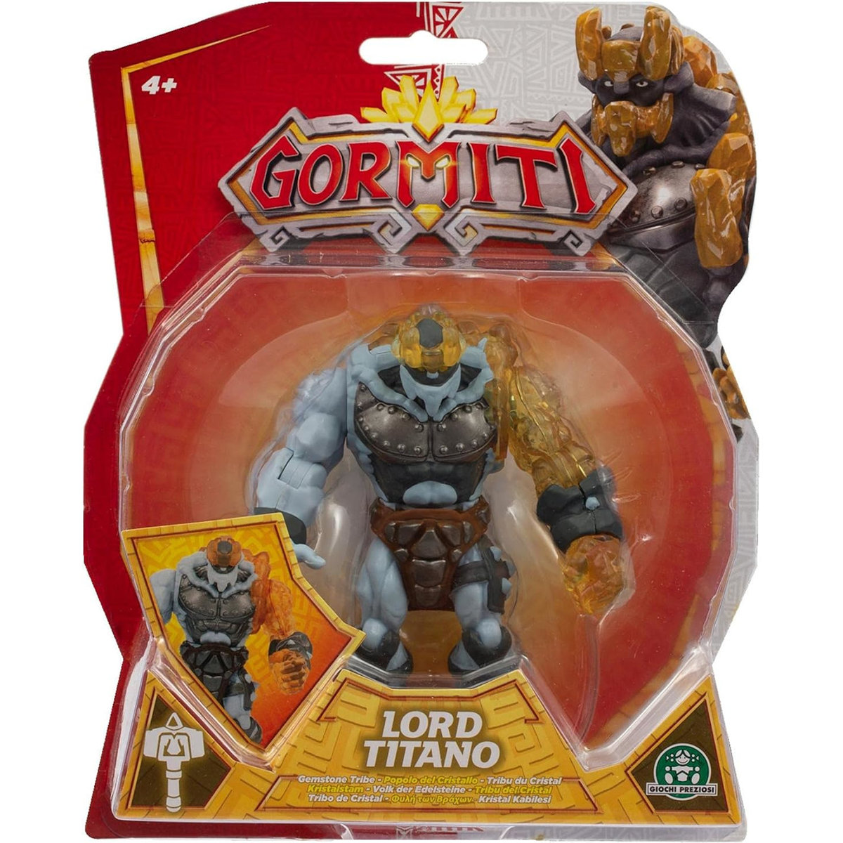 GORMITI GIOCHI PREZIOSI ORYGINALNA FIGURKA GEMSTONE TRIBE LORD TITANO