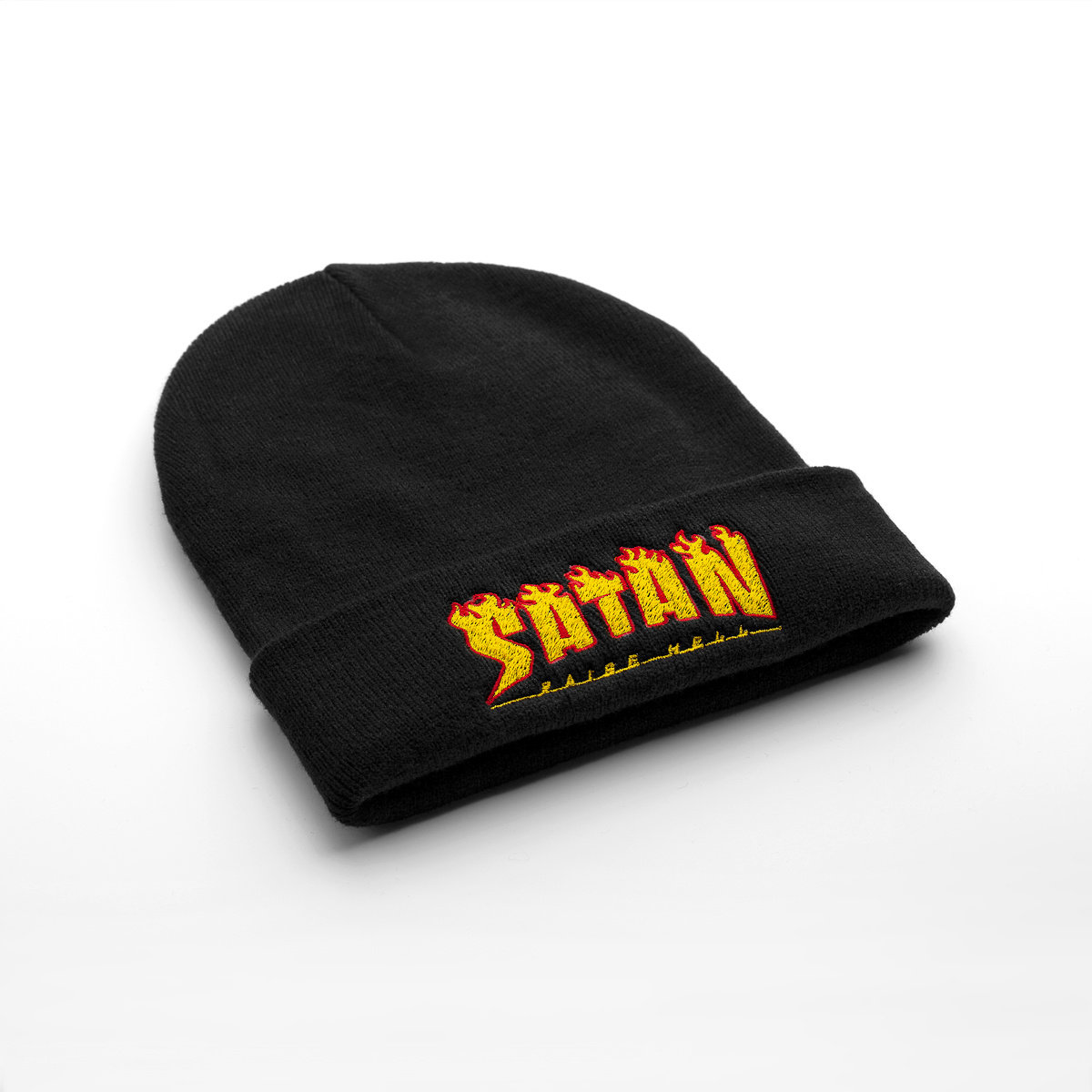 Czapka Holy Blvk Satan Flames Beanie