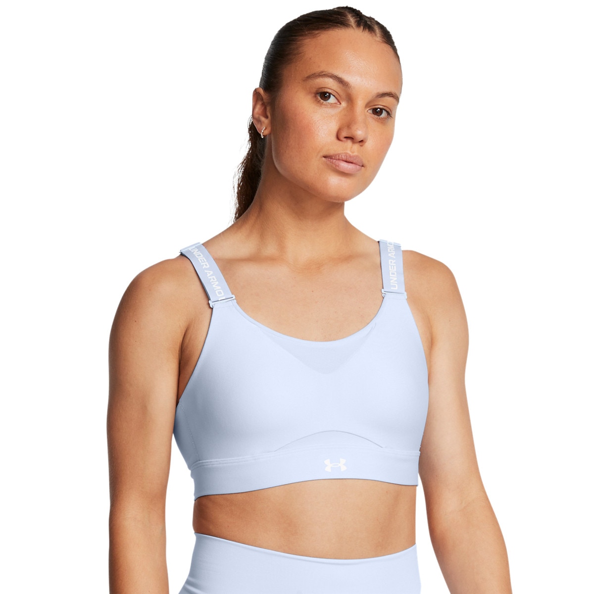 Biustonosz treningowy Under Armour UA Infinity High 2.0 Bra - niebieski - UNDER ARMOUR